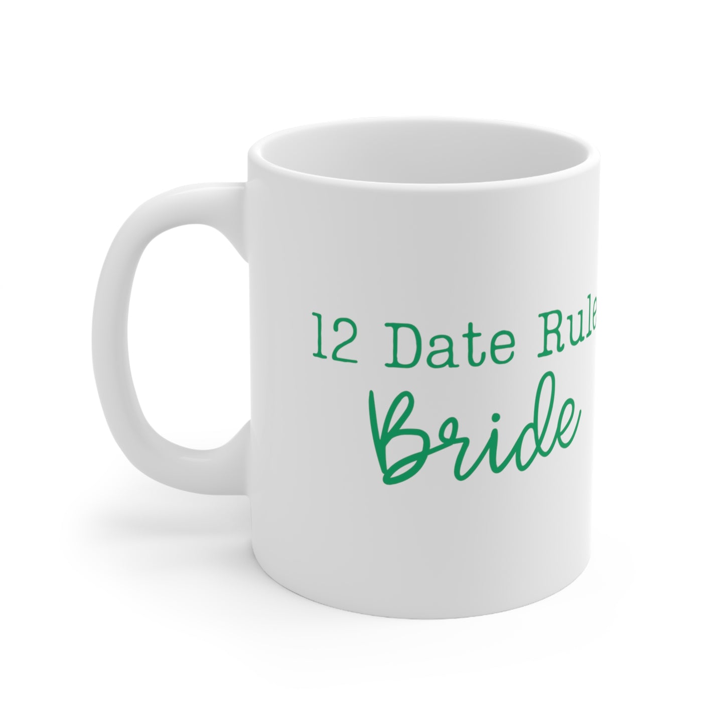 12 Date Rule Mug (White)