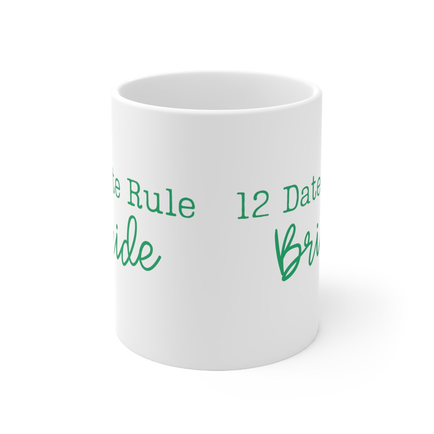 12 Date Rule Mug (White)