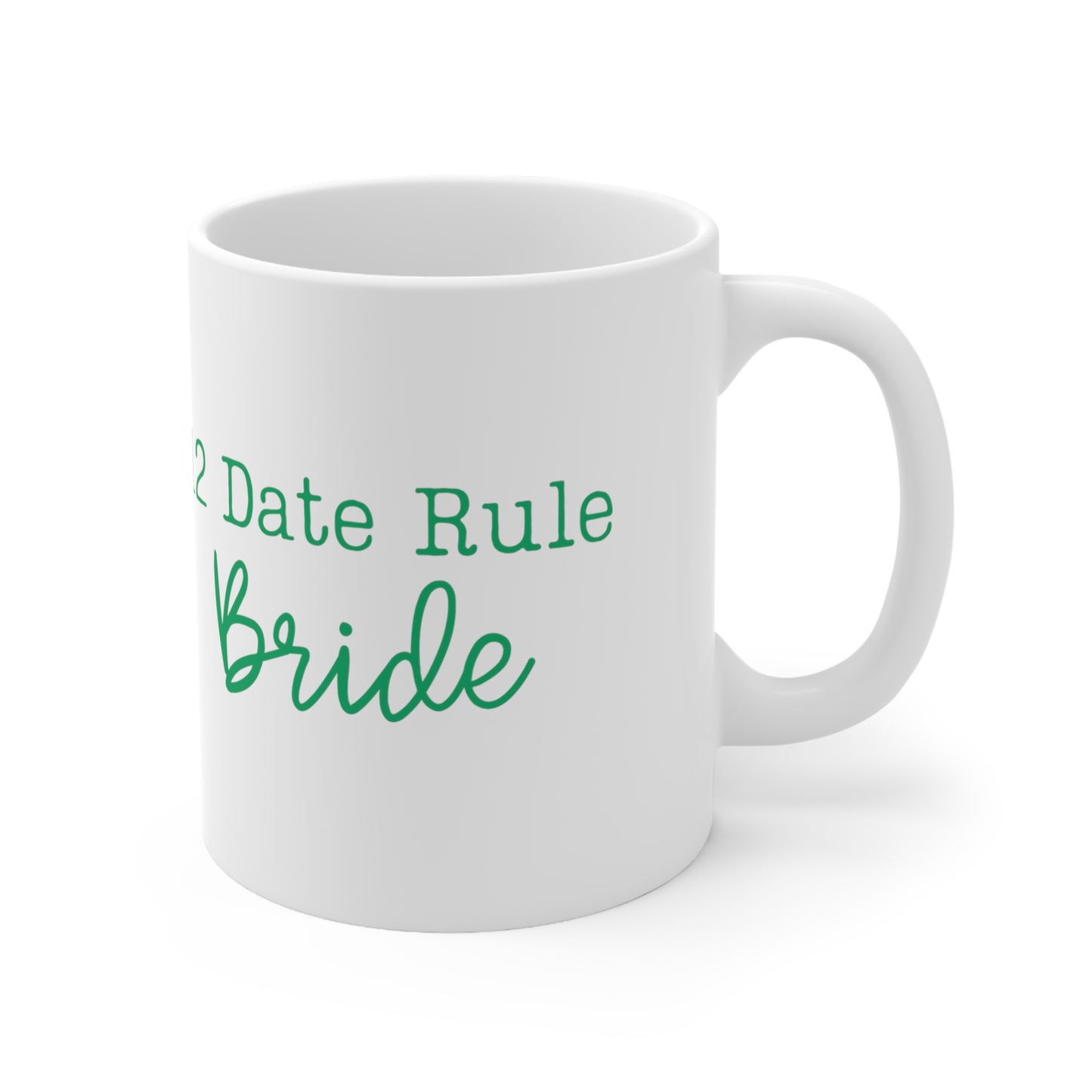 12 Date Rule Mug (White)