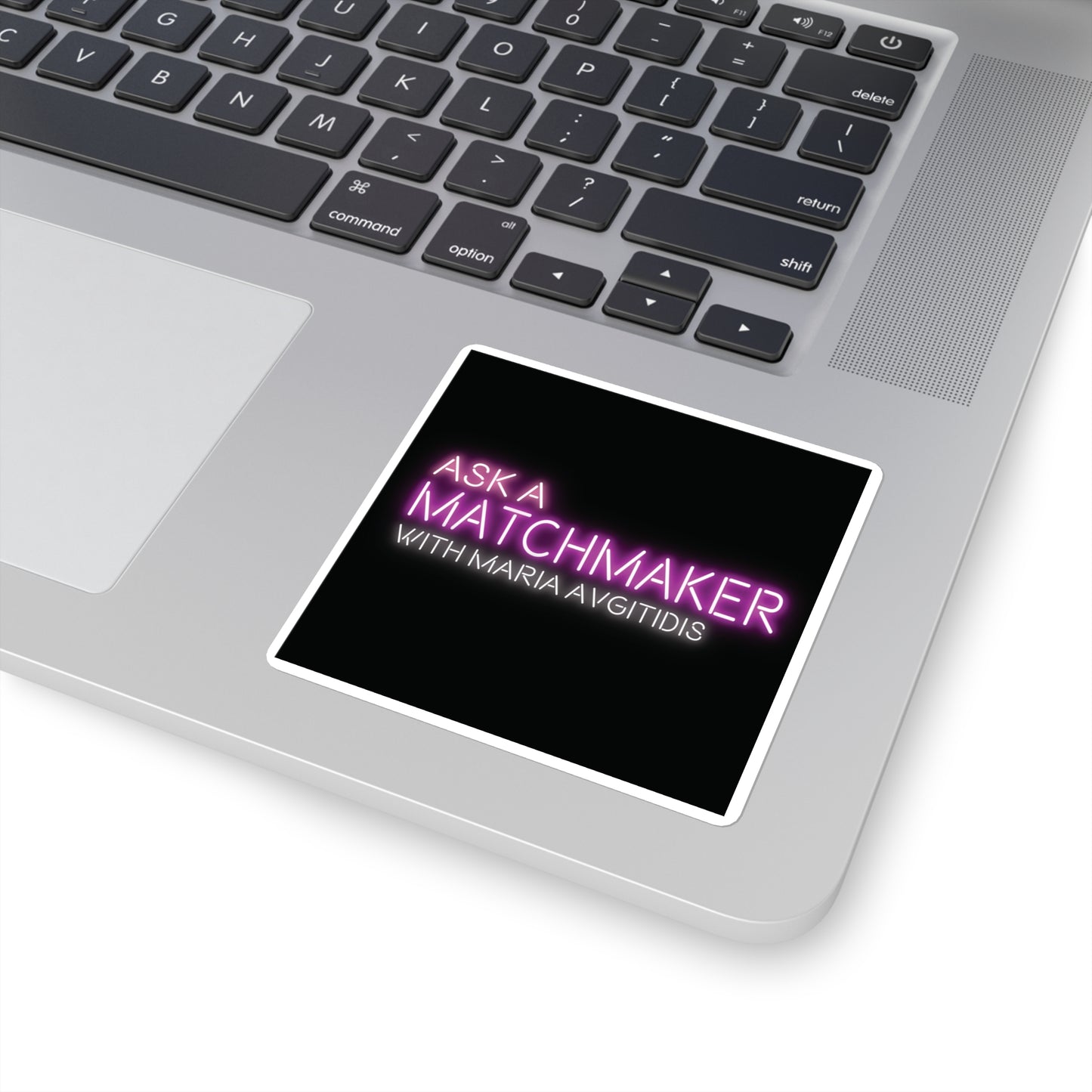 Ask A Matchmaker Neon Sticker